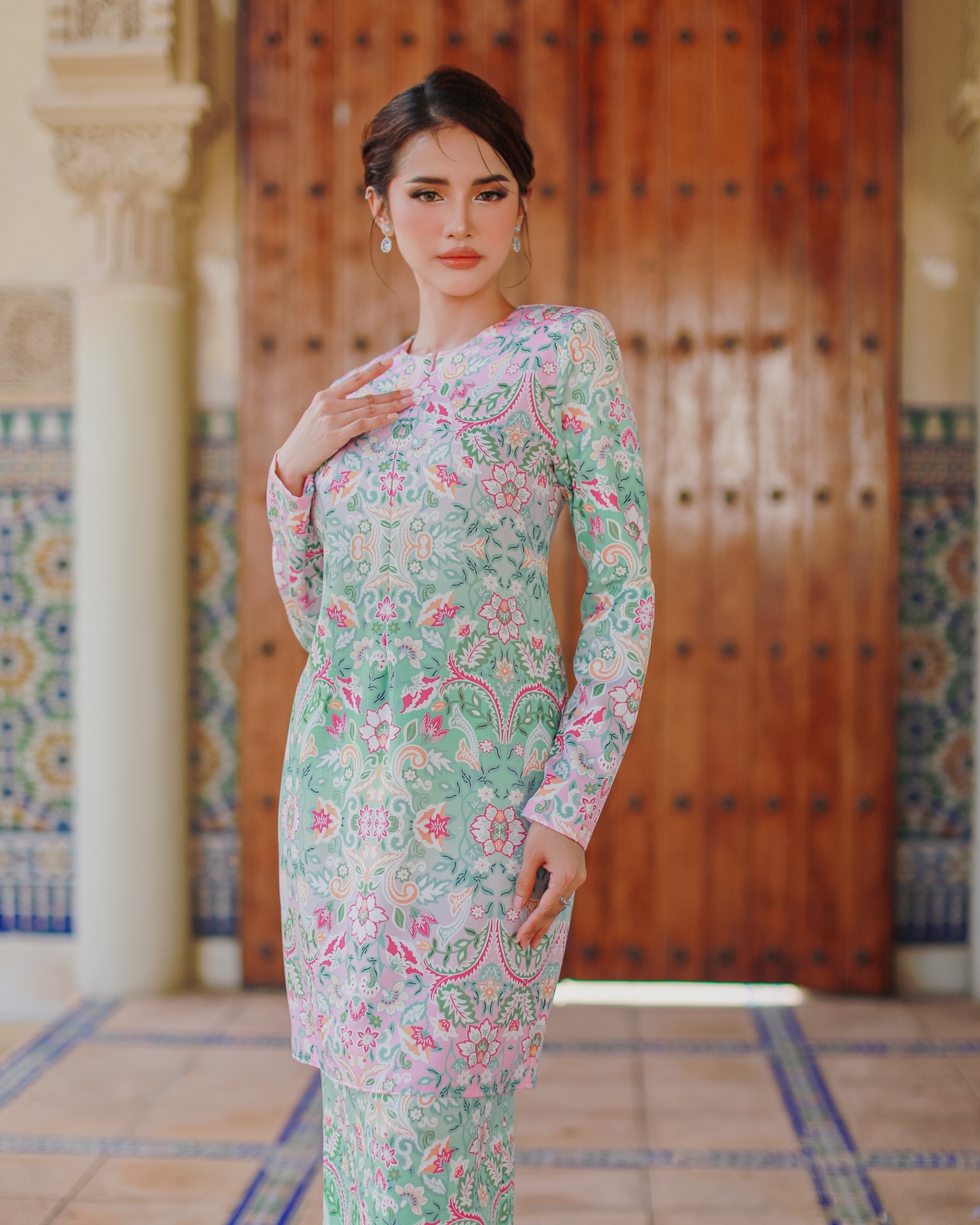 MEKAR KURUNG - TIFFANY BLUE